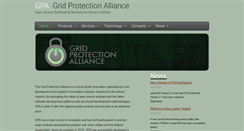 Desktop Screenshot of gridprotectionalliance.org